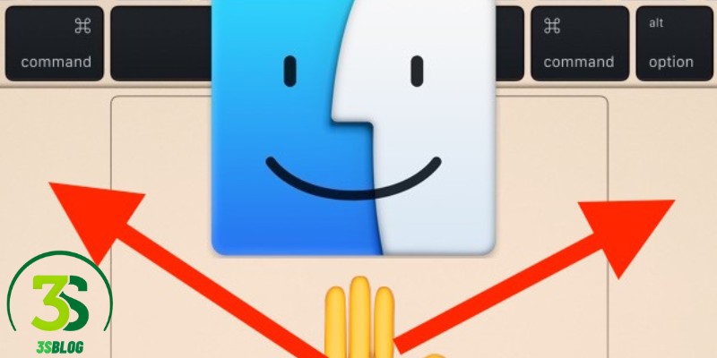Three finger swipe mac