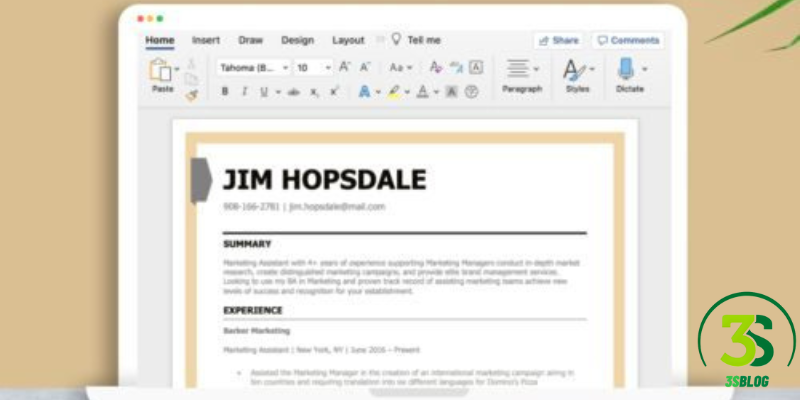 How to Format My Resume in Word