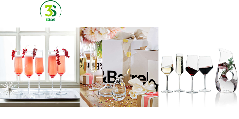 Crate and Barrel Wine Glasses for Champagne