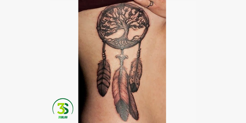 Native American Cherokee Tribal Tattoo: Dreamcatchers