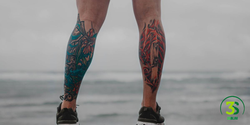 The Least Painful Places to Get a Tattoo: Calves