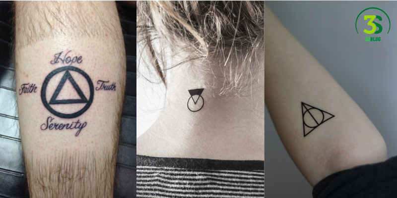 Triangle with Circle Tattoo Meaning