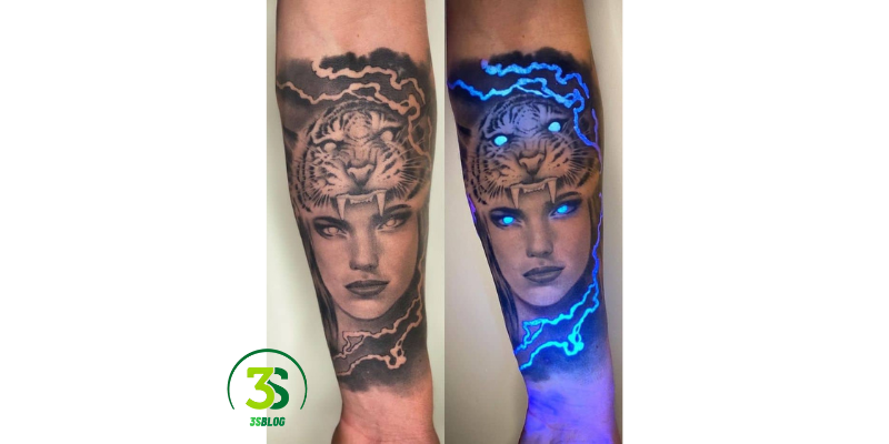 UV and Blacklight Tattoo Ink