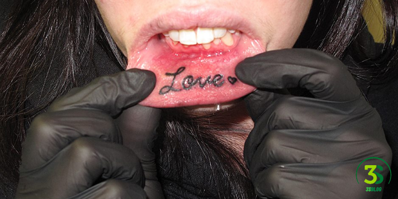Understanding the Inner Lip Tattoo Process