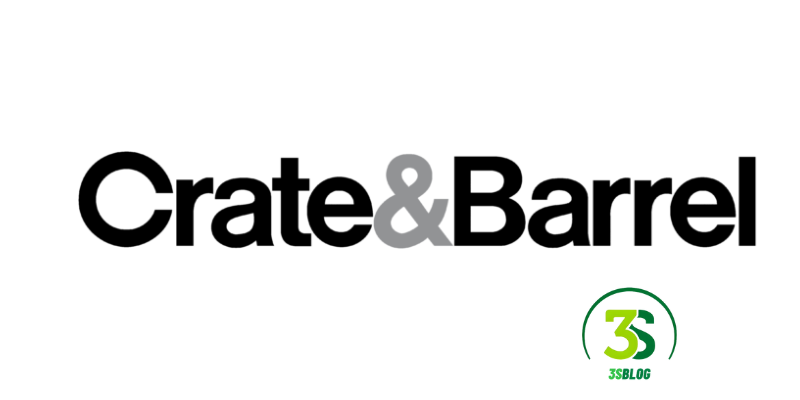The evolution of Crate & Barrel Logo 