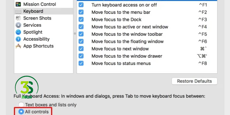 navigate mac without mouse