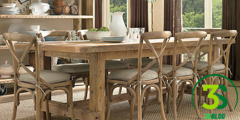 Crate and Barrel Farmhouse Table