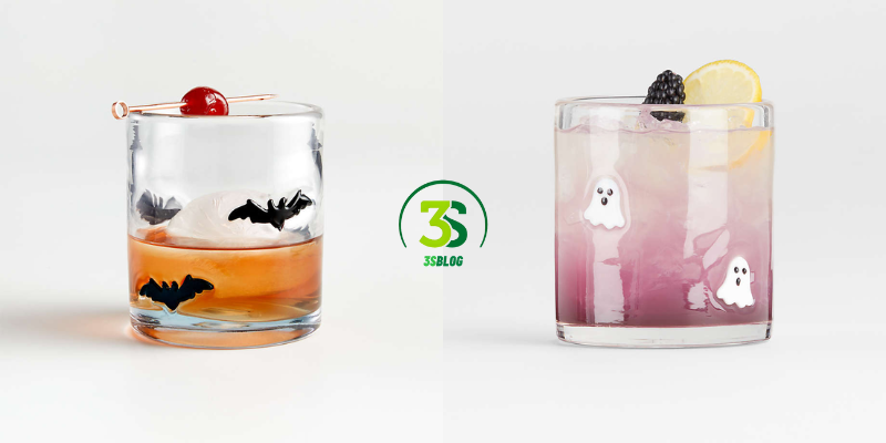 Crate and Barrel Halloween Glasses