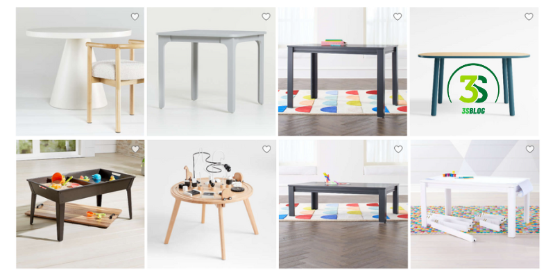 Crate and Barrel Play Table