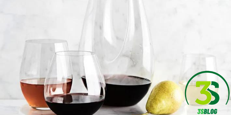 Crate and Barrel Stemless Wine Glasses