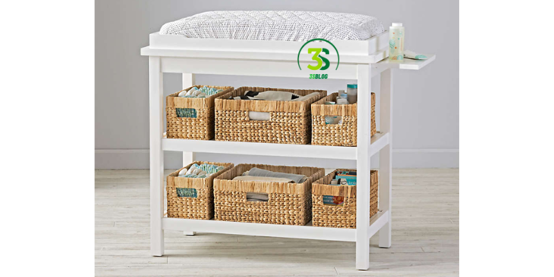 Spacious and Ample Storage of Crate and Barrel Wicker Laundry Baskets